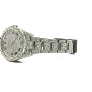 2018 Diamond Rolex Perpetual - Supreme Jewelers Complimentary 1-4 Day Shipping