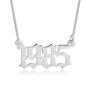 925 Sterling Silver Nameplate