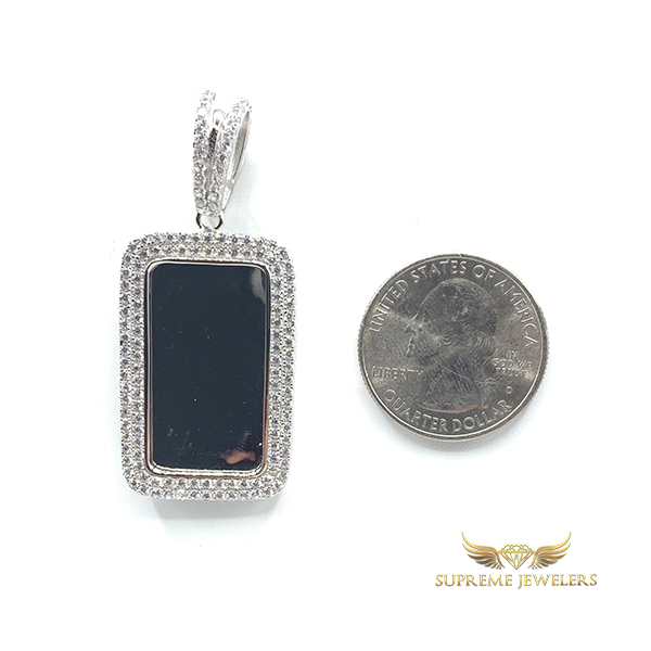 925 Sterling Silver Memory Pendant