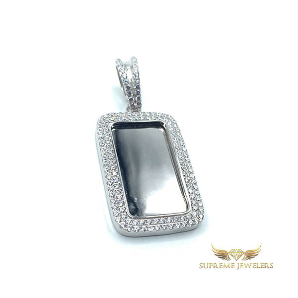 925 Sterling Silver Memory Pendant