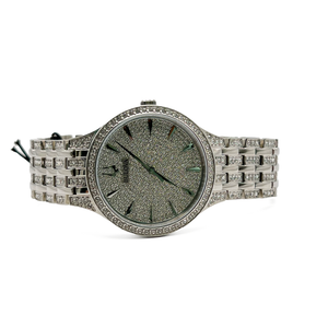 Octava Bulova Crystal - All Steel Watch
