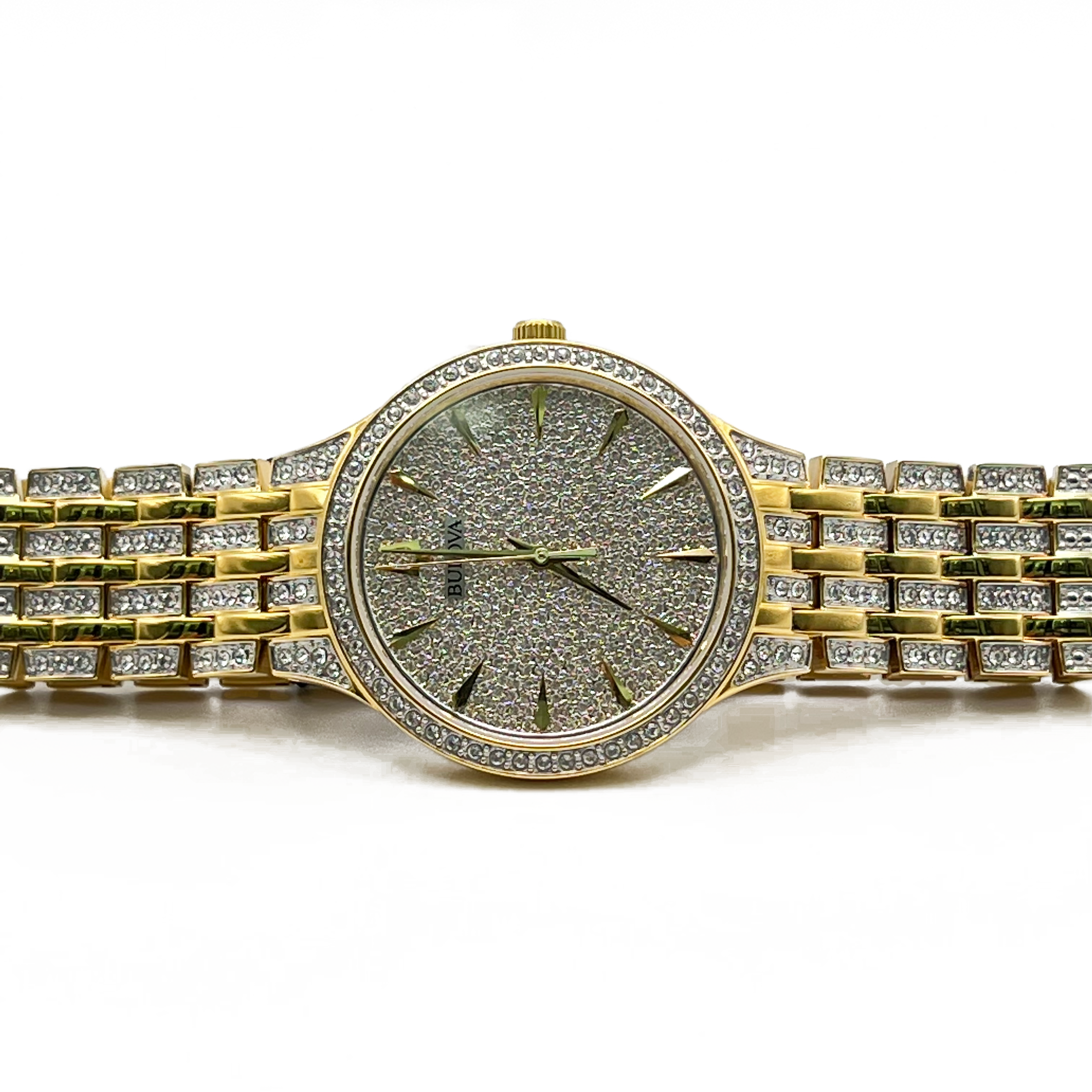 Octava Bulova Crystal - All Steel Watch