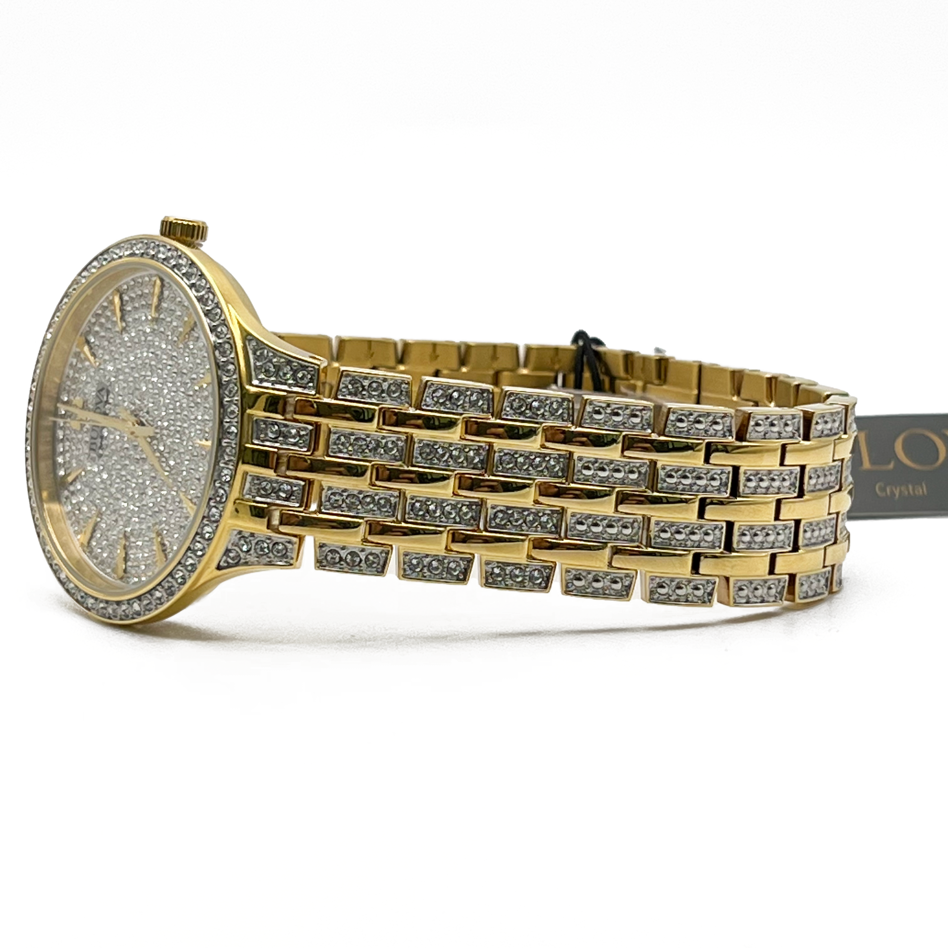 Octava Bulova Crystal - All Steel Watch