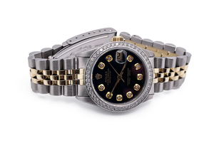 1983 Rolex - Two Tone Gold Diamond Watch - Supreme Jewelers Rolex - Complimentary 1-4 Day Shipping