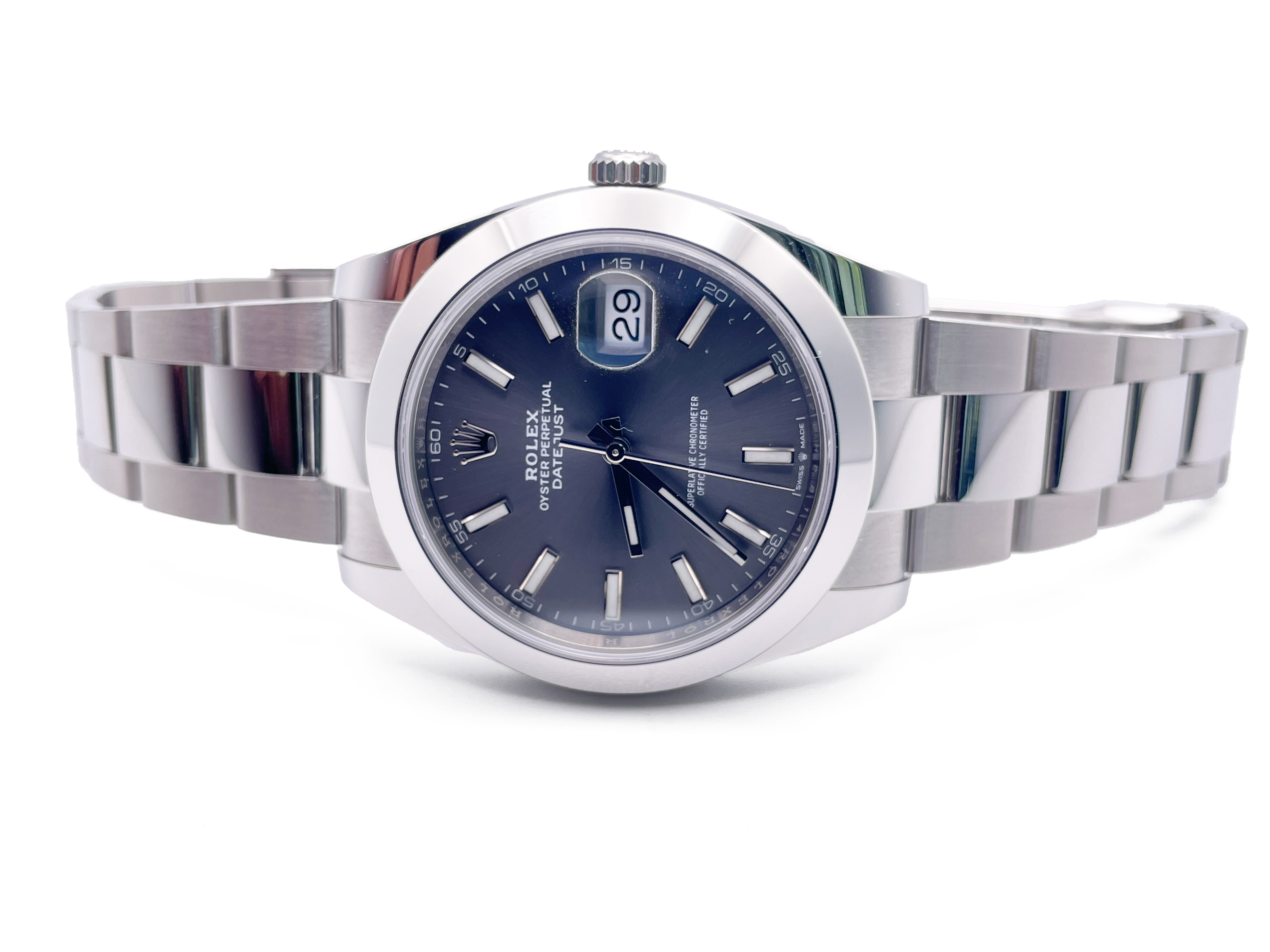 Rolex All Steel DateJust - 2021 - Supreme Jewelers Rolex