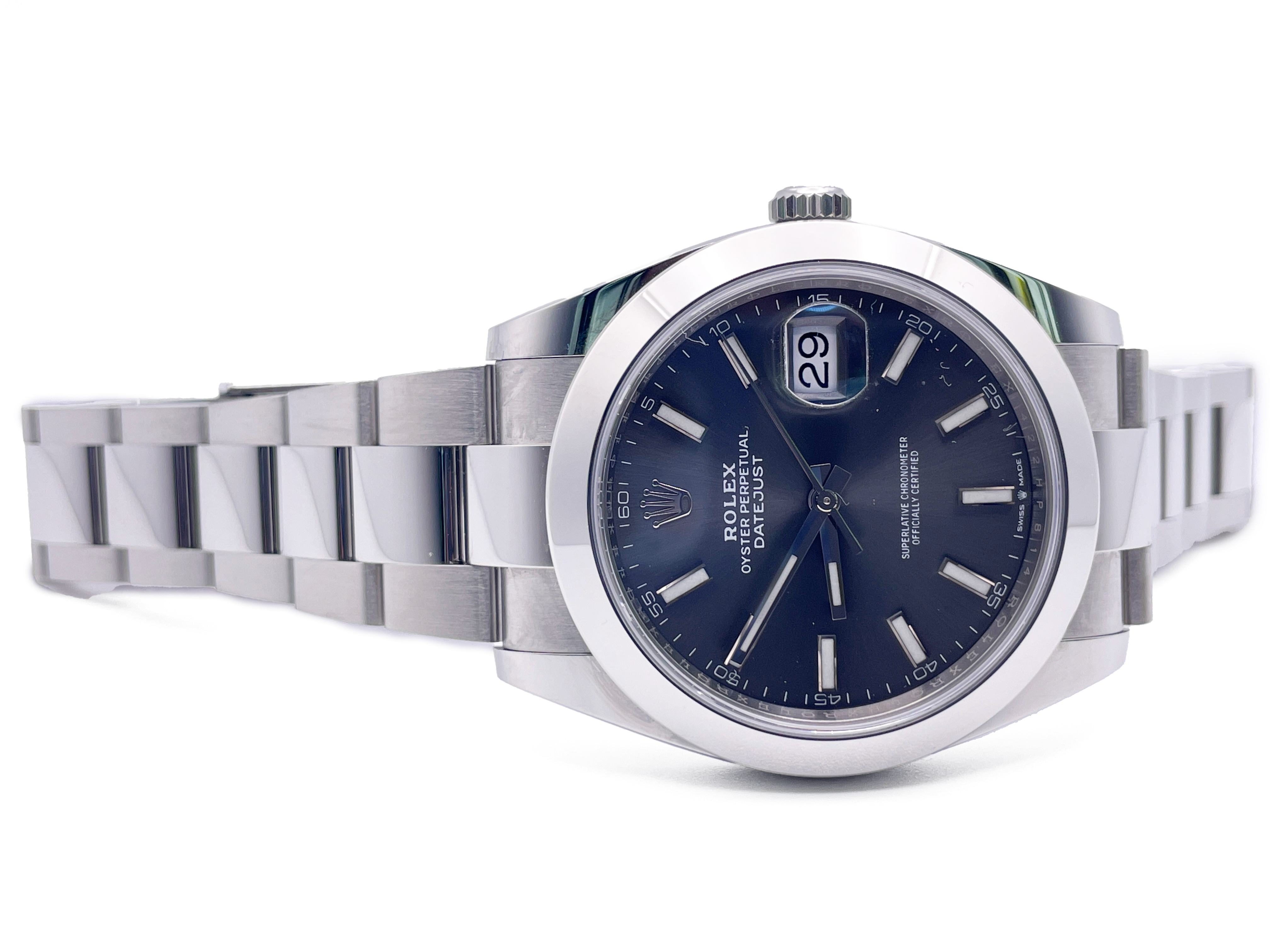 Rolex All Steel DateJust - 2021 - Supreme Jewelers Rolex