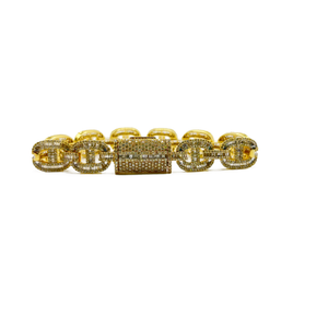 Diamond Tennis Bracelet - 10K Yellow Gold