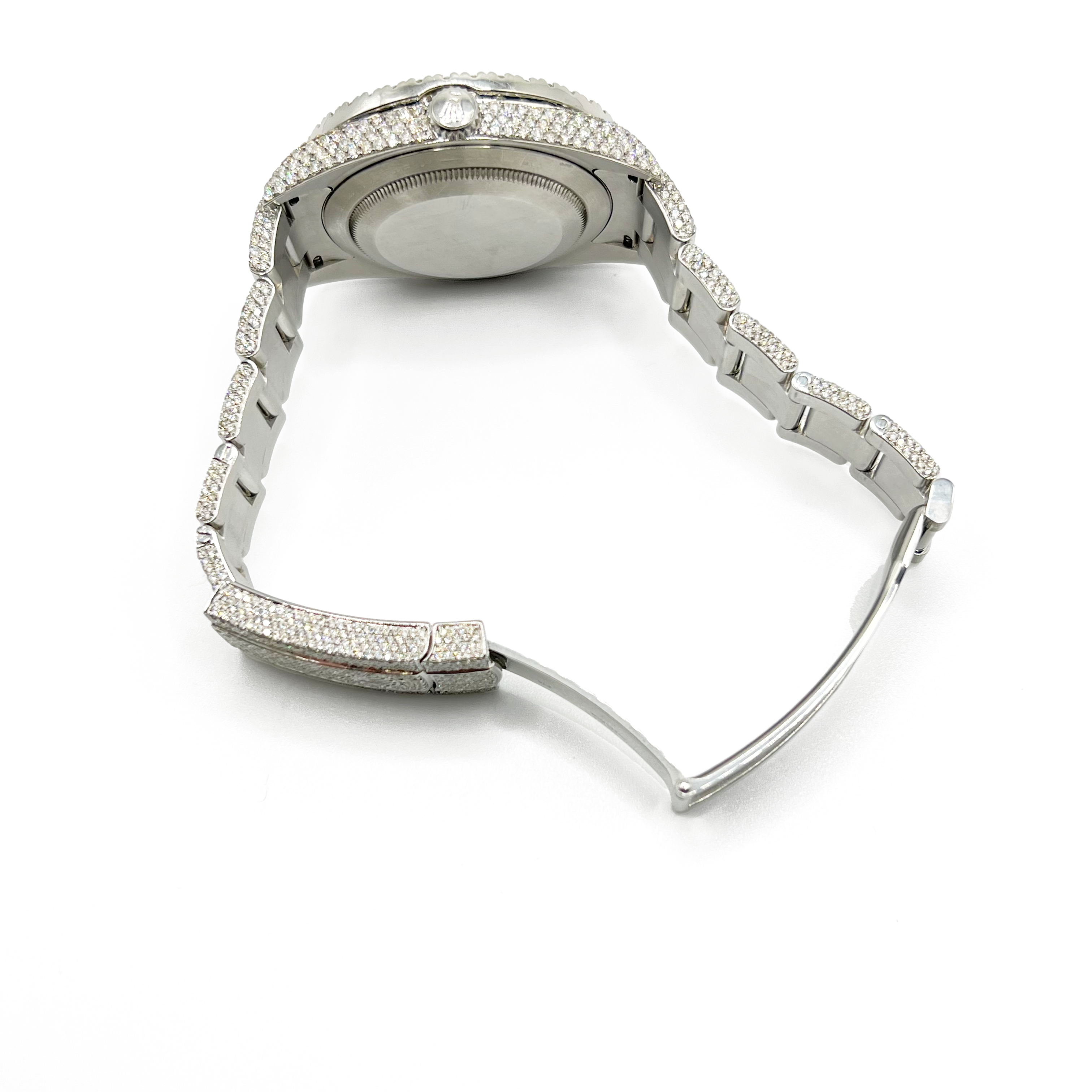 2018 Diamond Rolex Perpetual - Supreme Jewelers Complimentary 1-4 Day Shipping