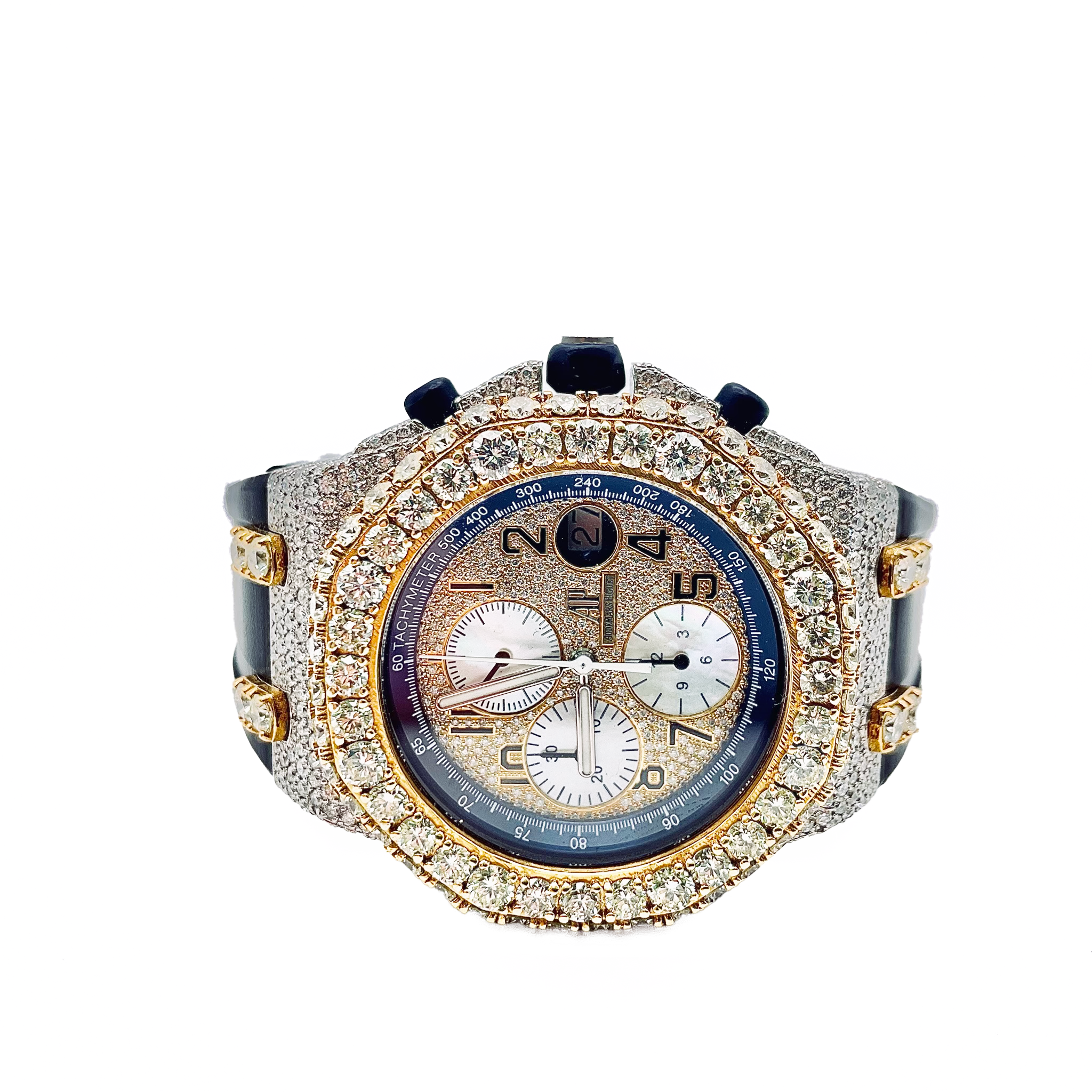 Audemars Piguet Royal Oak Offshore - Custom Designer AP  - Supreme Jewelers Complimentary 1-4 Day Shipping