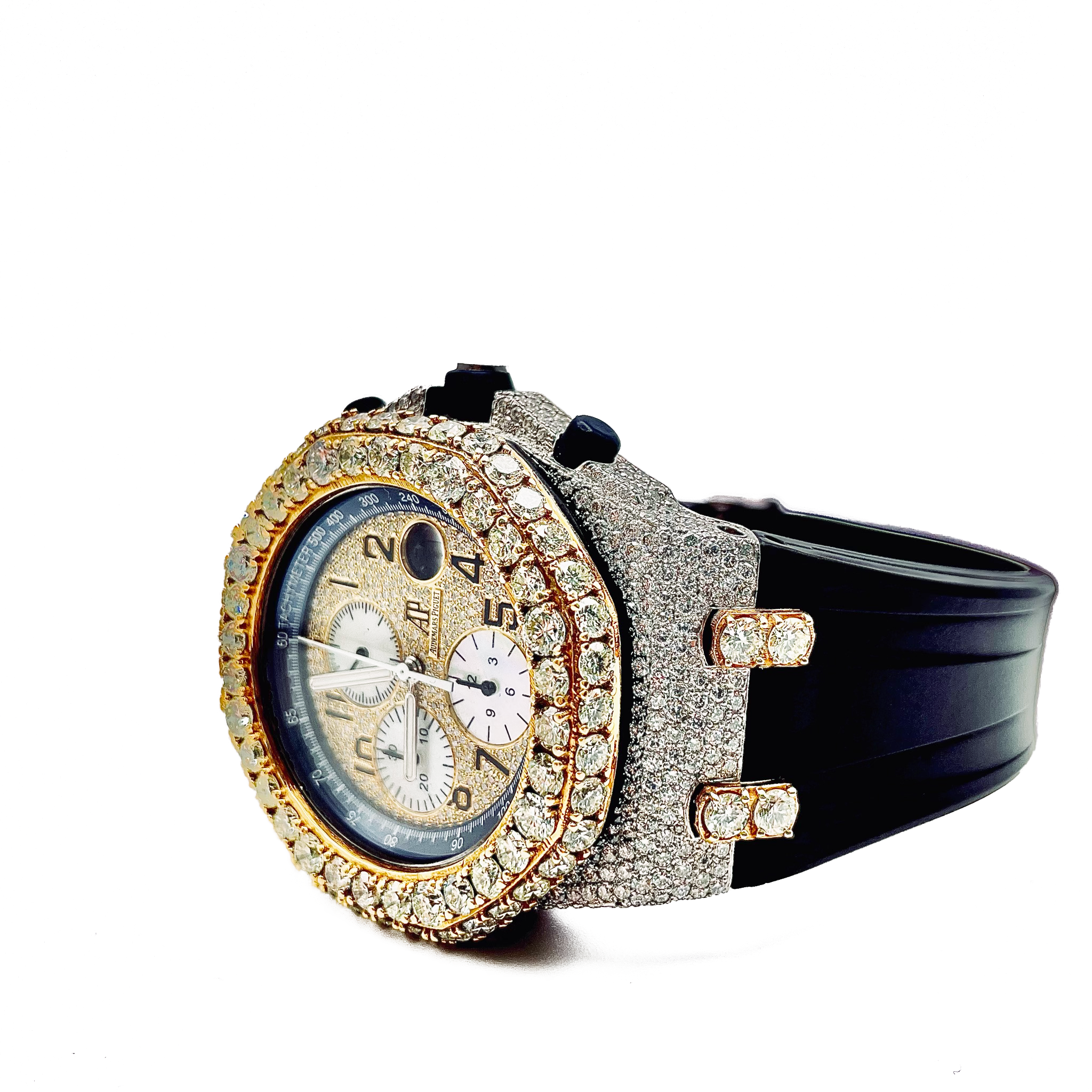 Audemars Piguet Royal Oak Offshore - Custom Designer AP  - Supreme Jewelers Complimentary 1-4 Day Shipping